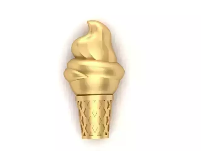 Ice Cream Cone pendant