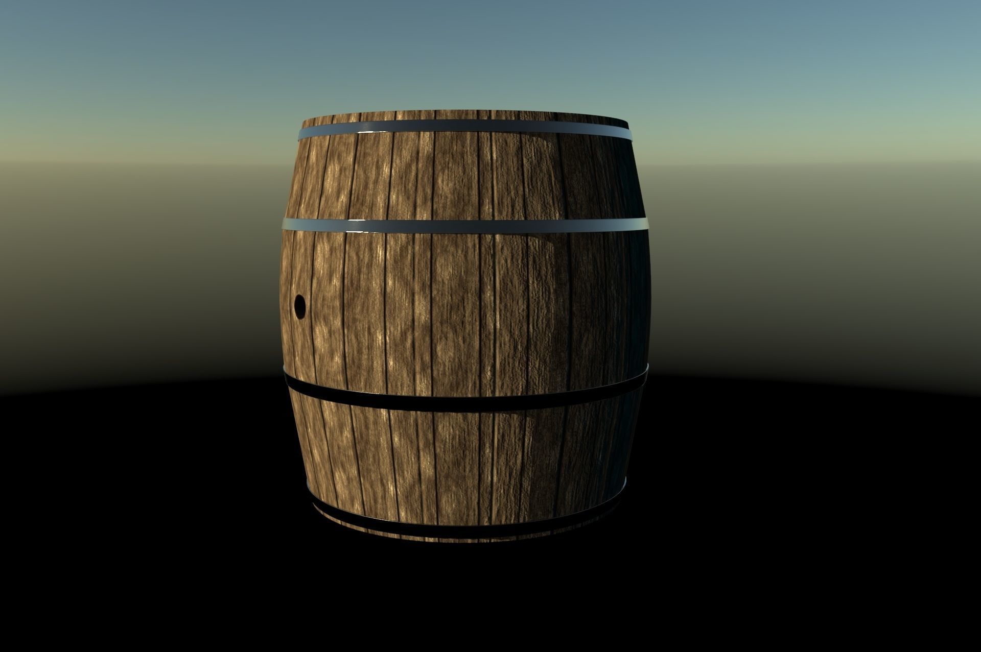 hogshead aka barrel 3D model_7