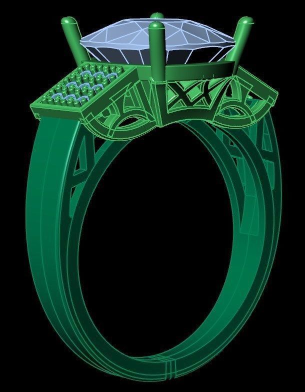 Ring 52 3D print model_7