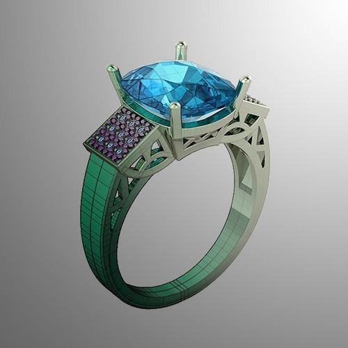 Ring 52 3D print model_1