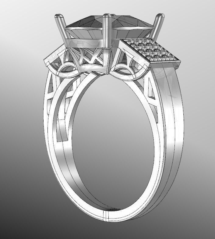Ring 52 3D print model_11