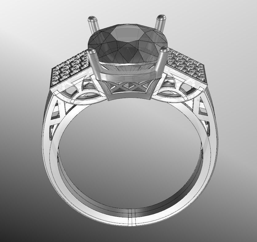 Ring 52 3D print model_12