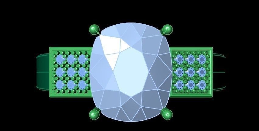 Ring 52 3D print model_5