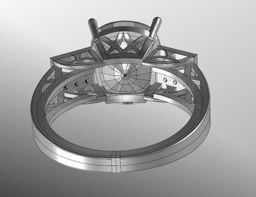 Ring 52 3D print model_14