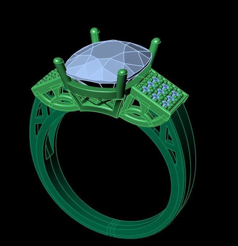Ring 52 3D print model_10