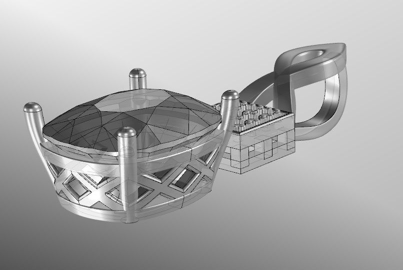 Pendant 52 3D print model_11