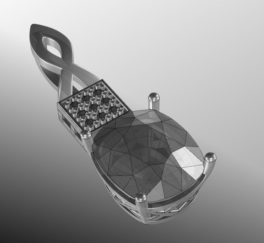 Pendant 52 3D print model_10