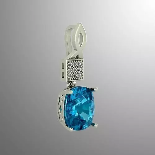 Pendant 52 3D print model_0