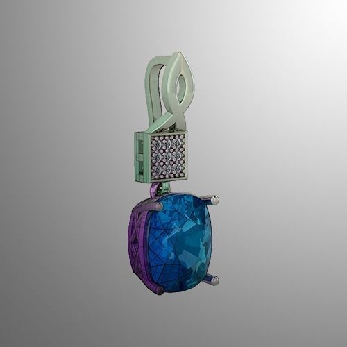 Pendant 52 3D print model_1