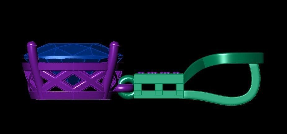 Pendant 52 3D print model_4