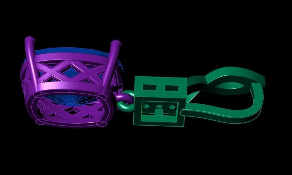 Pendant 52 3D print model_7