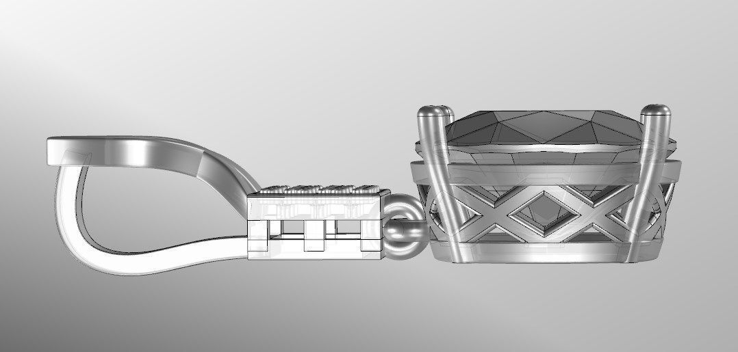 Pendant 52 3D print model_9