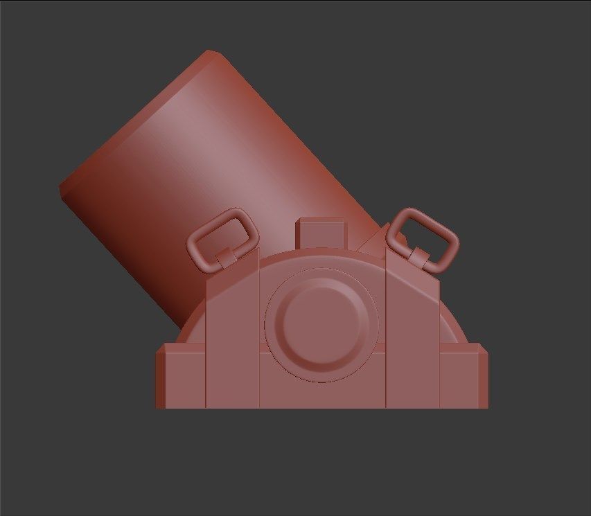 Model mortars from the game Clash Royale 3D print model_3