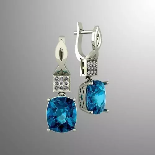 Earrings 52 3D print model
