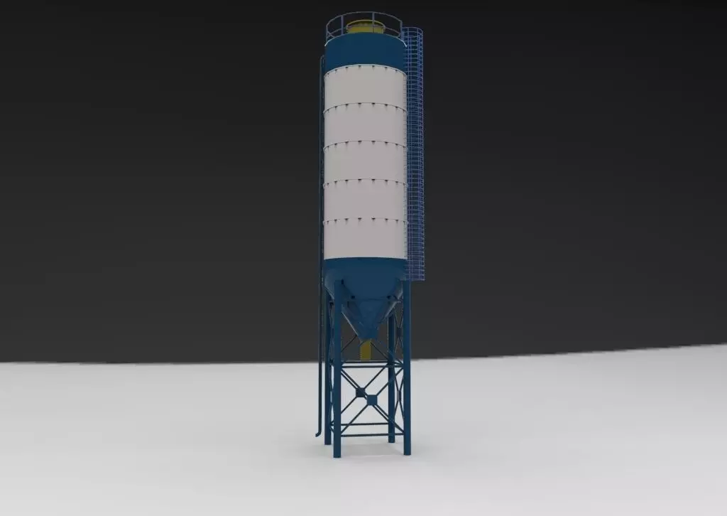 silo silage 3D model_0
