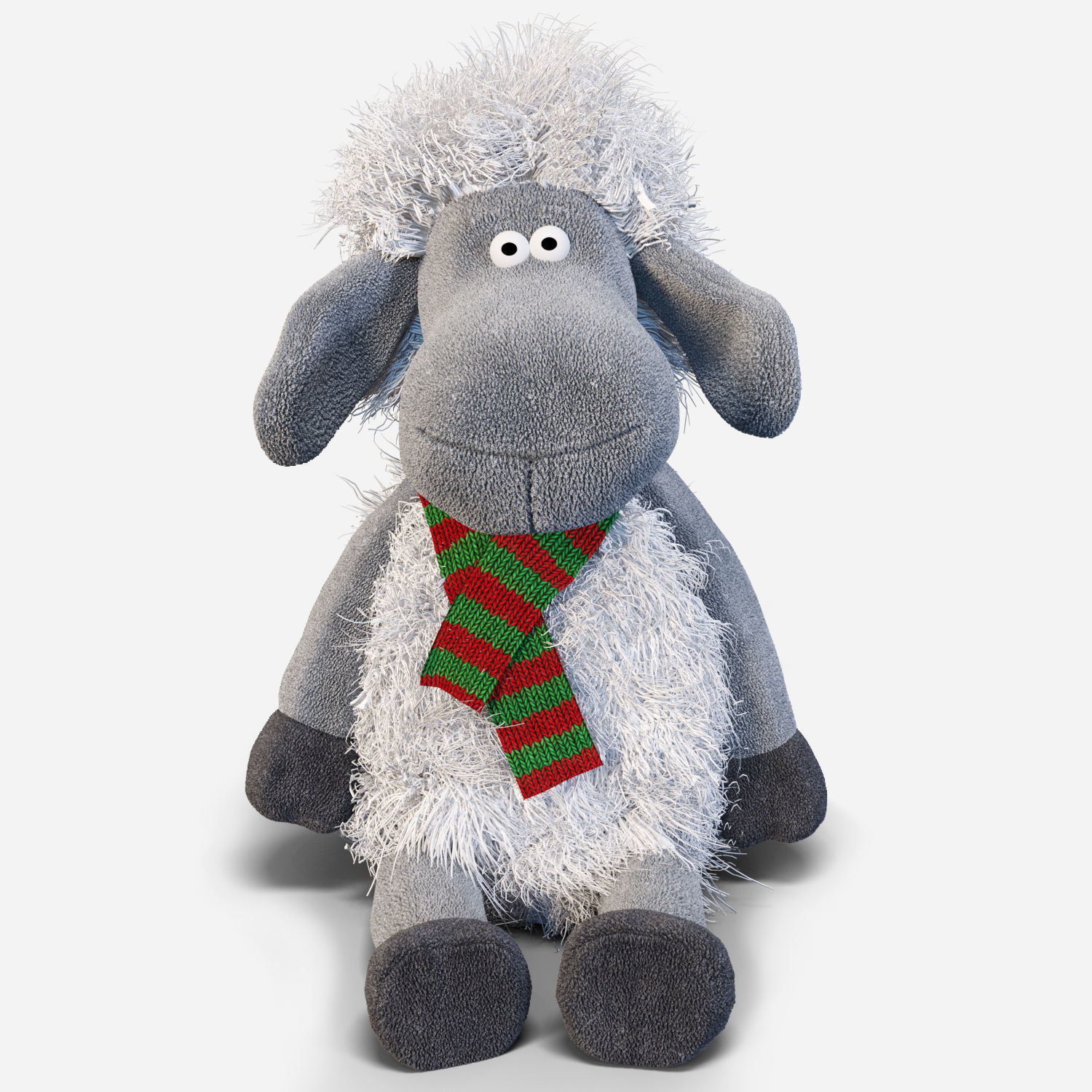 Toy Sheep 3D model_0