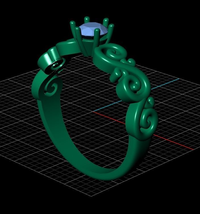 Ring 53 3D print model_9