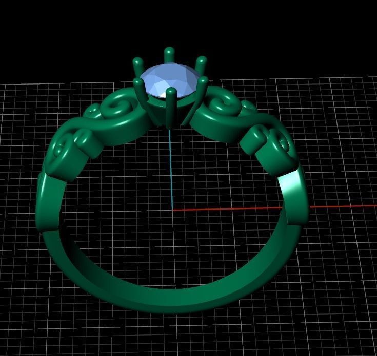 Ring 53 3D print model_12