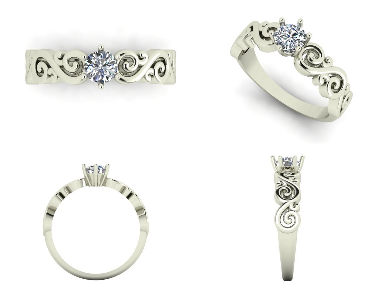 Ring 53 3D print model_3