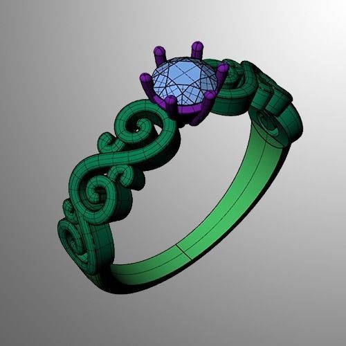 Ring 53 3D print model_2