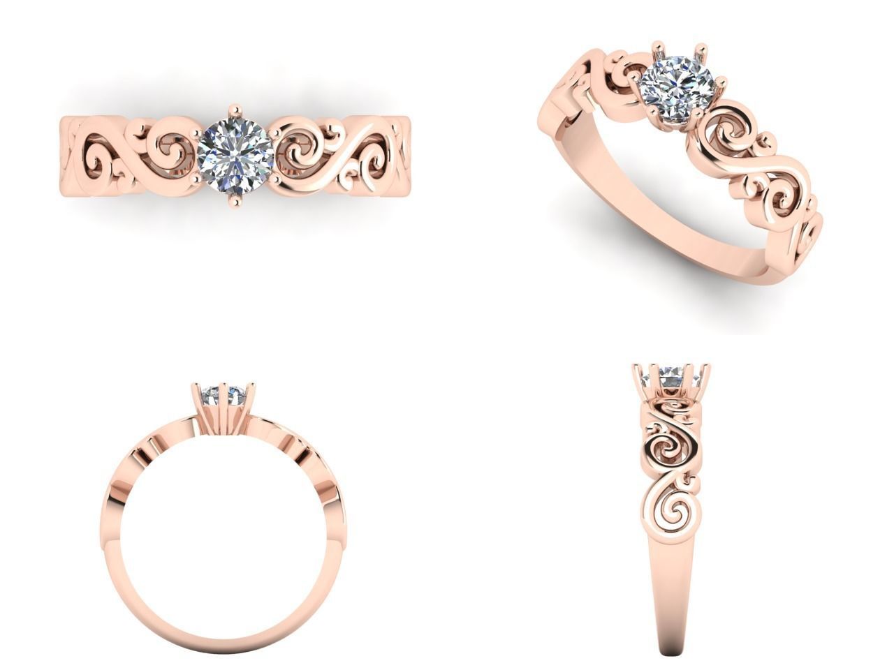 Ring 53 3D print model_5