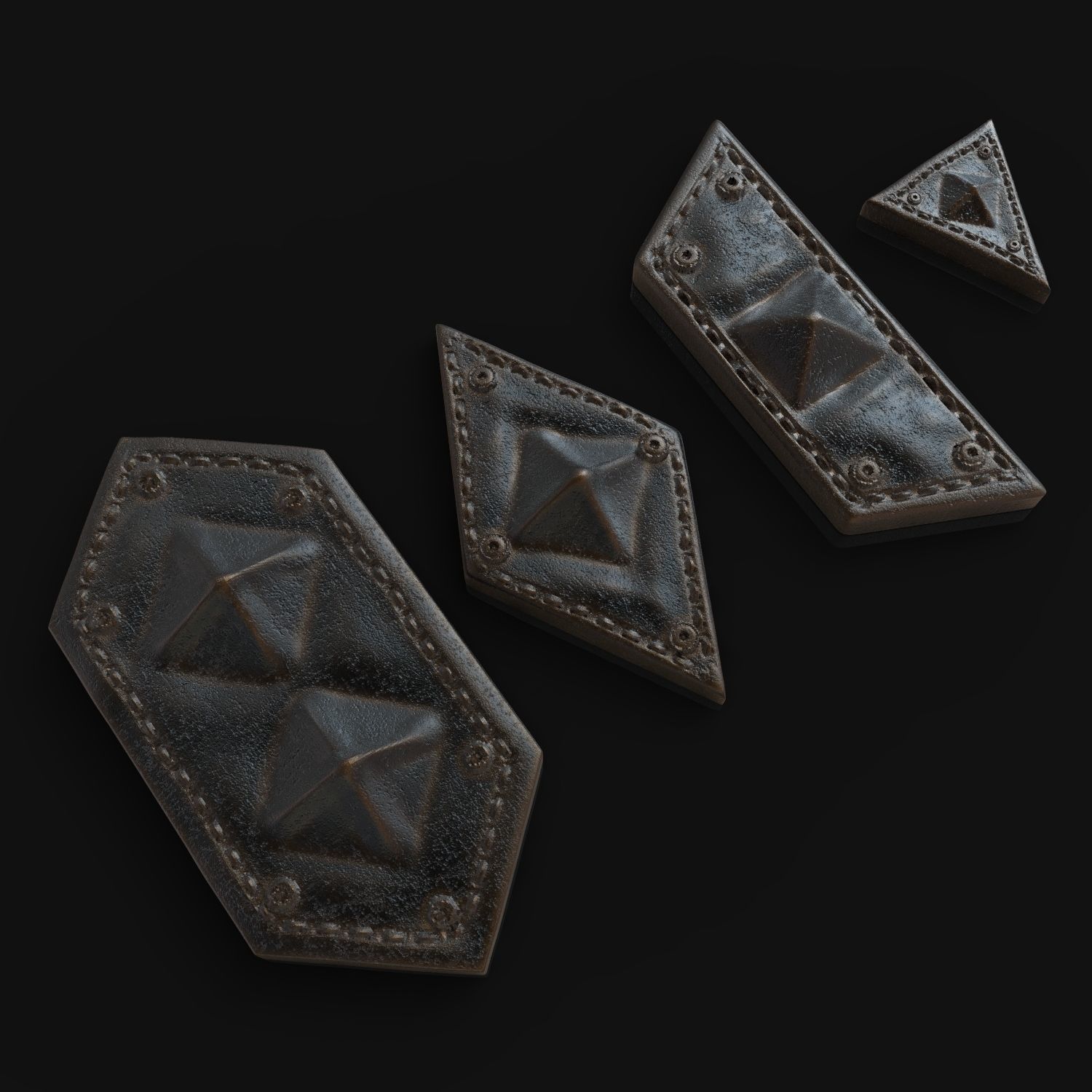 THORIN OAKENSHIELD MEDIEVAL COSPLAY ARMOR 3D print model_3