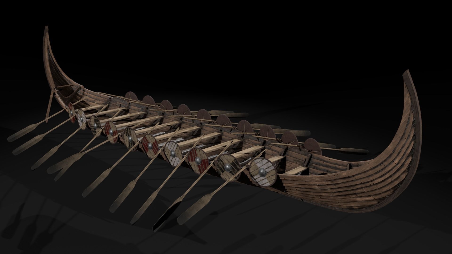 The Kvalsund vikings Ship