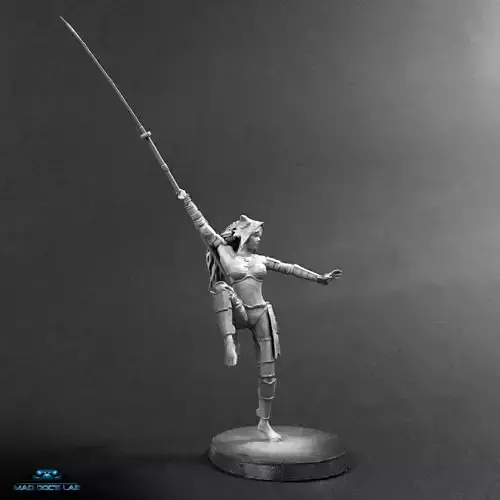 Naginata woman warrior