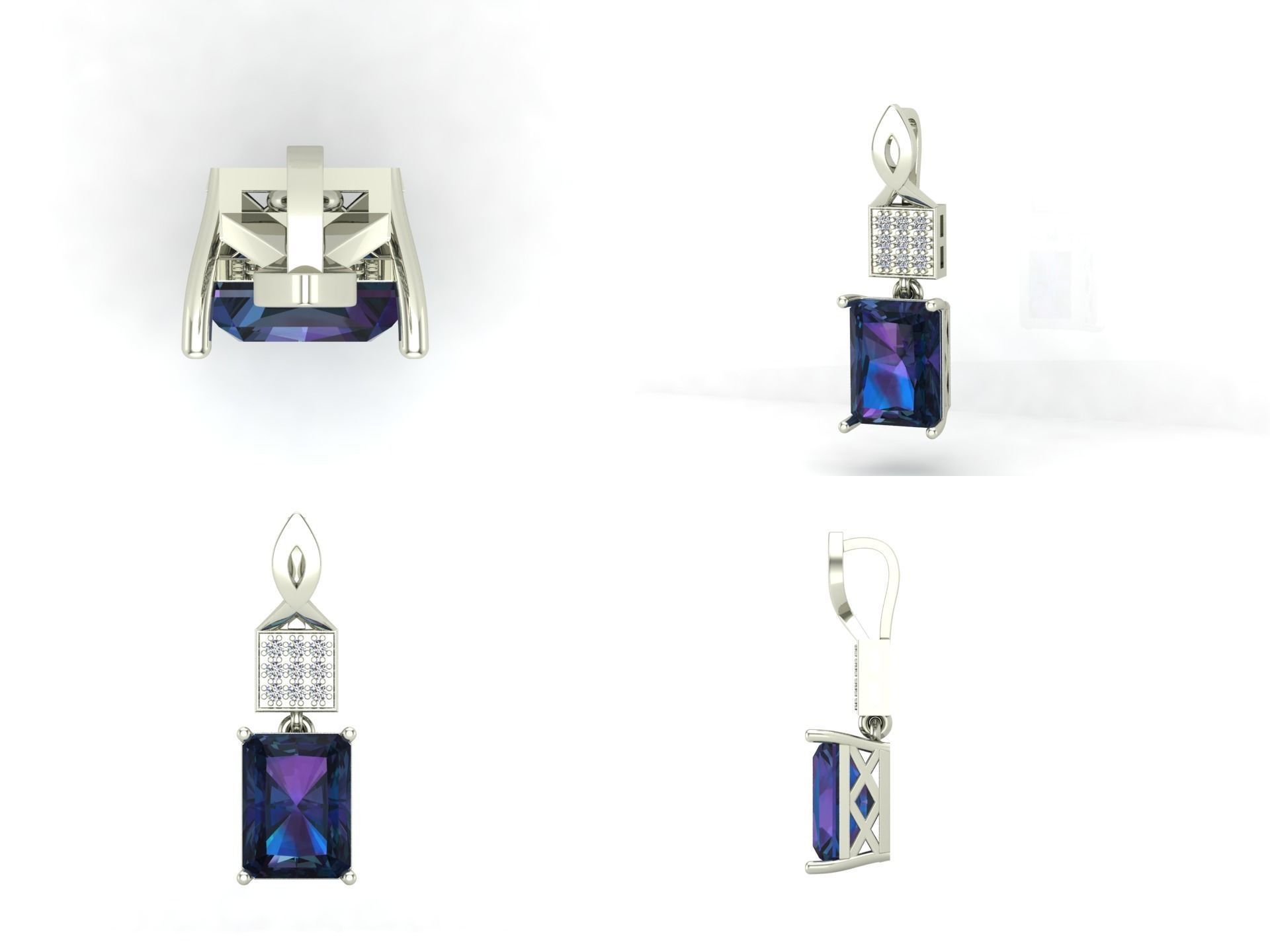 Pendant 54 3D print model_3