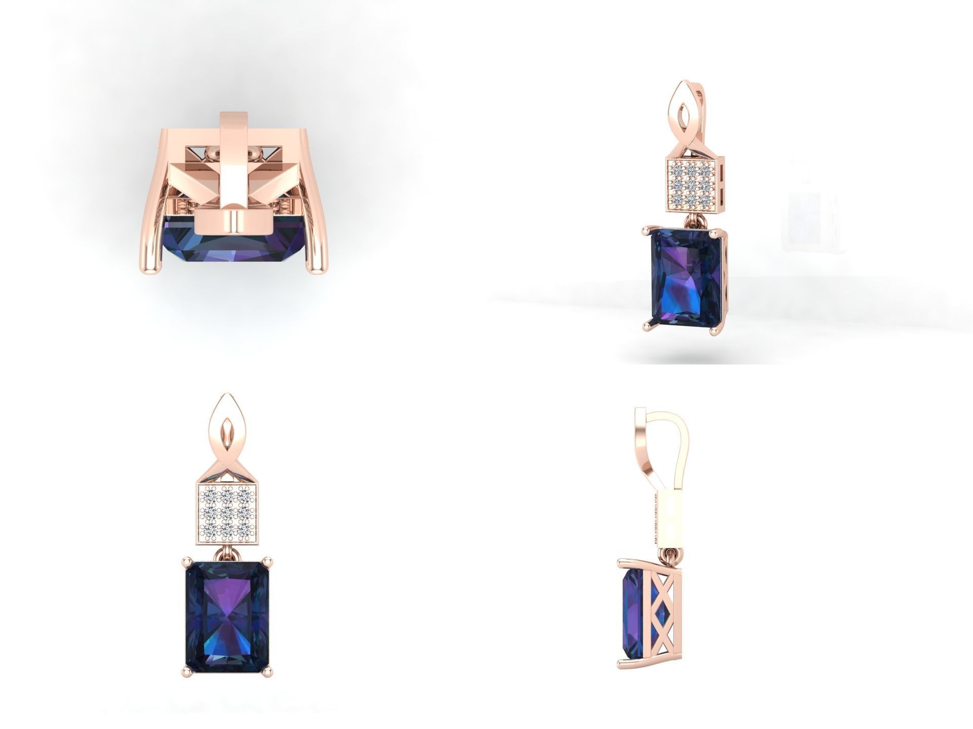 Pendant 54 3D print model_5