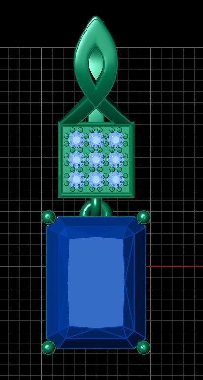 Pendant 54 3D print model_9