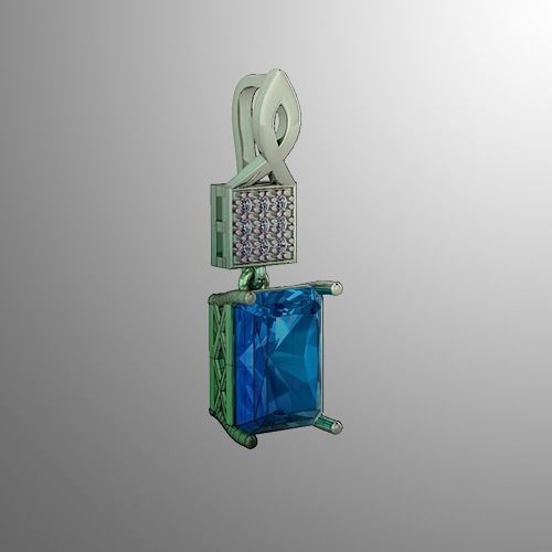Pendant 54 3D print model_1