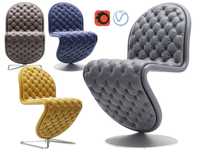 SYSTEM 123 DINNING CHAIR DELUXE  3D model