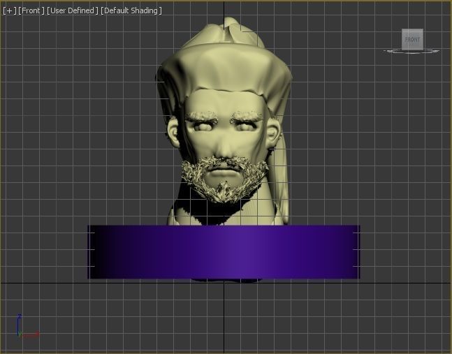 Arabian head 3D model_6