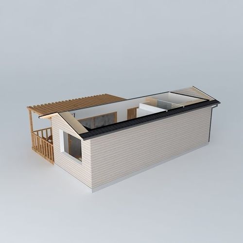 Mobile home free 3D Model MAX OBJ 3DS FBX STL DAE | CGTrader.com