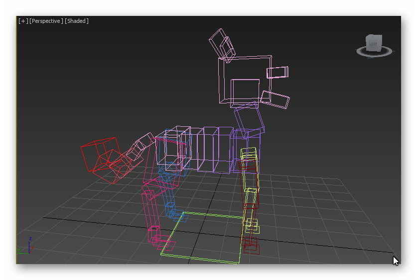 Cartoon unicorn Low-poly 3D model_10