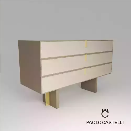Chest of drawers 3 Fine Collection from Paolo Castelli