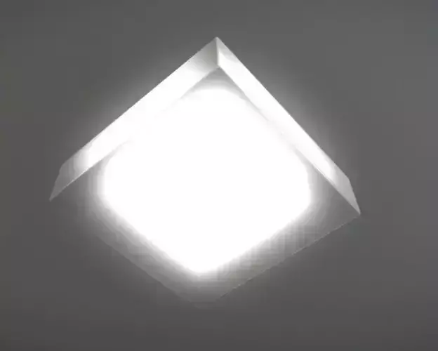 Low-Poly Ceiling Lamp 2