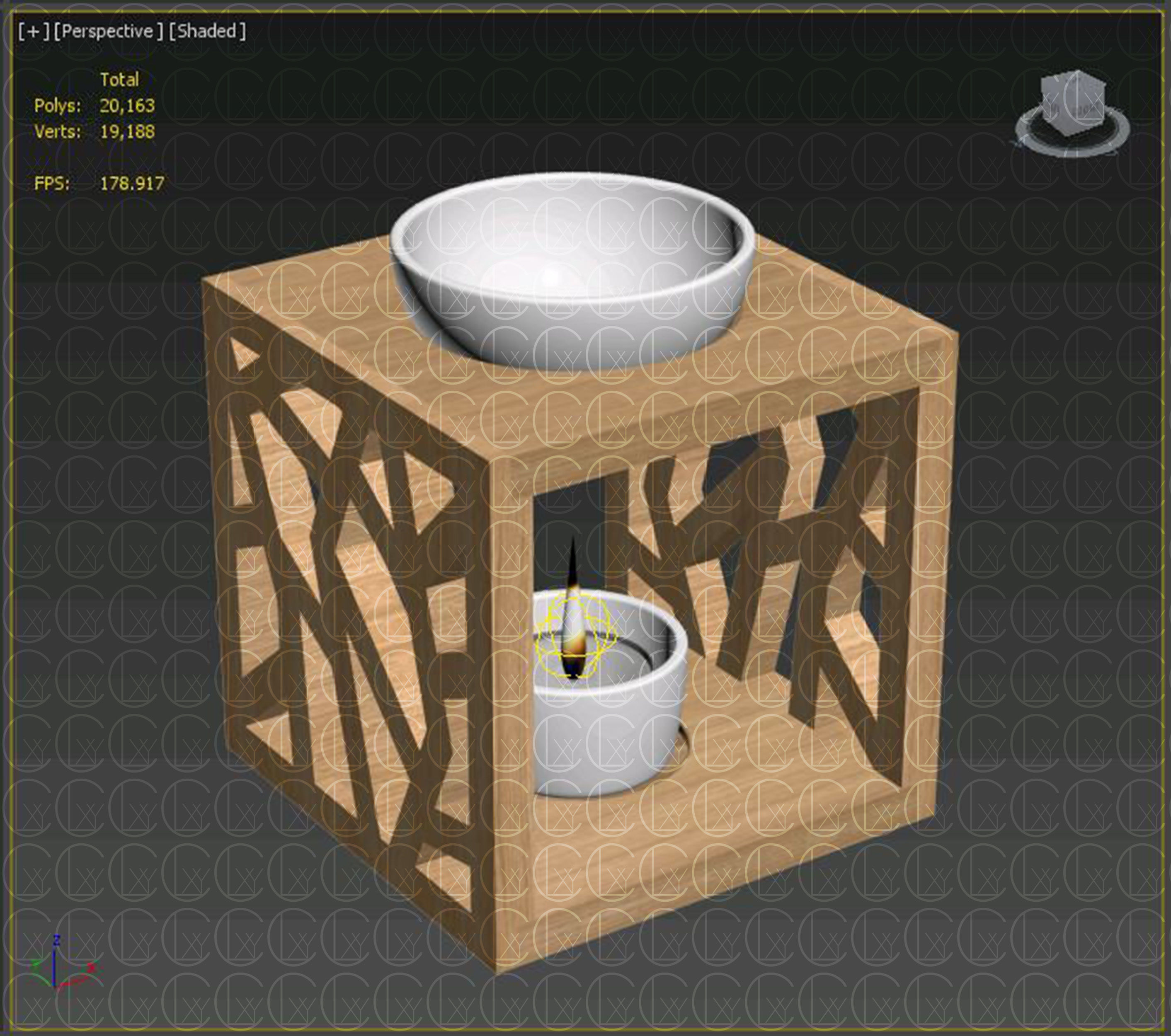 OIL BURNER DIFFUSERS 3D Model Collection_23
