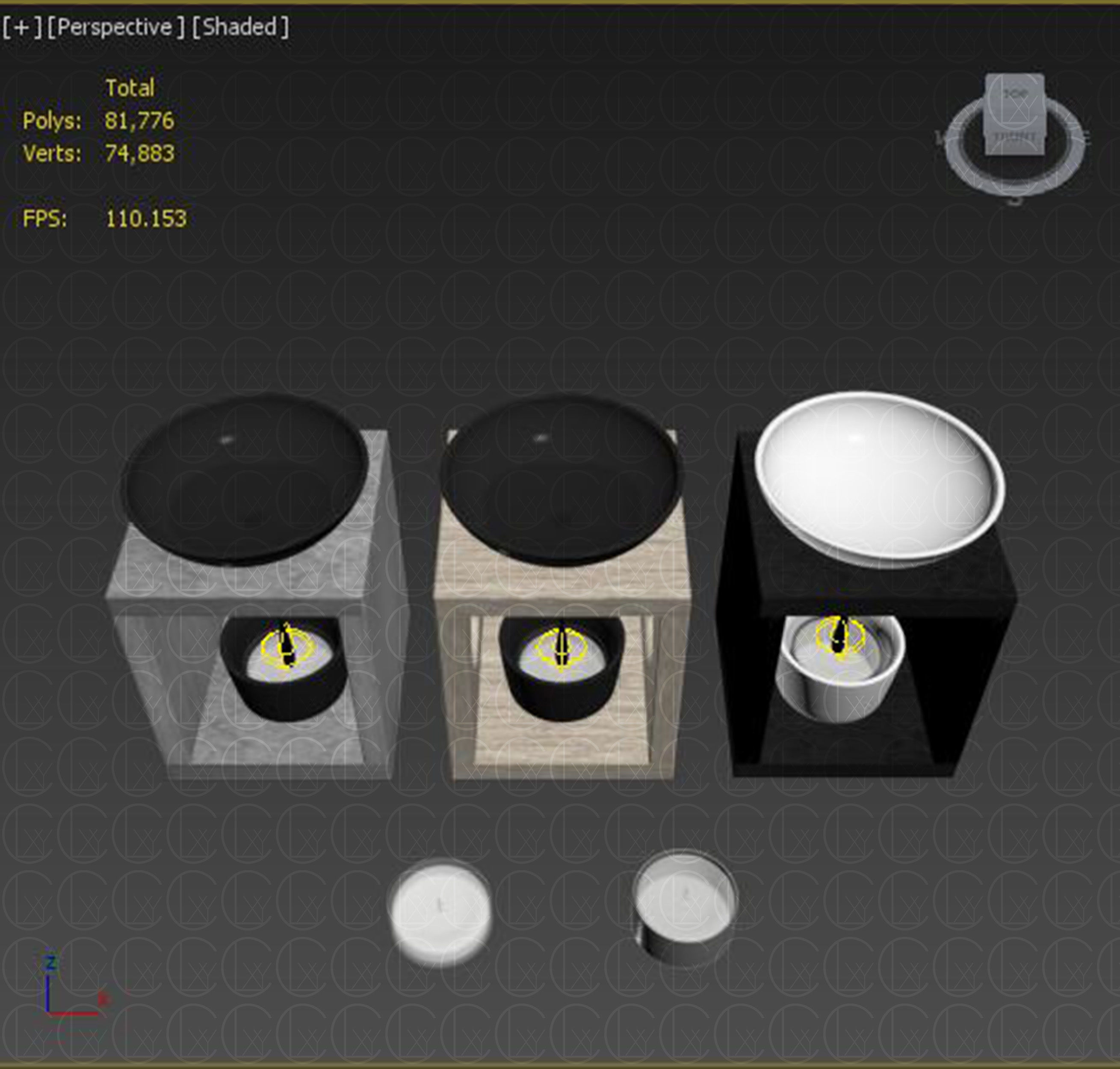 OIL BURNER DIFFUSERS 3D Model Collection_54