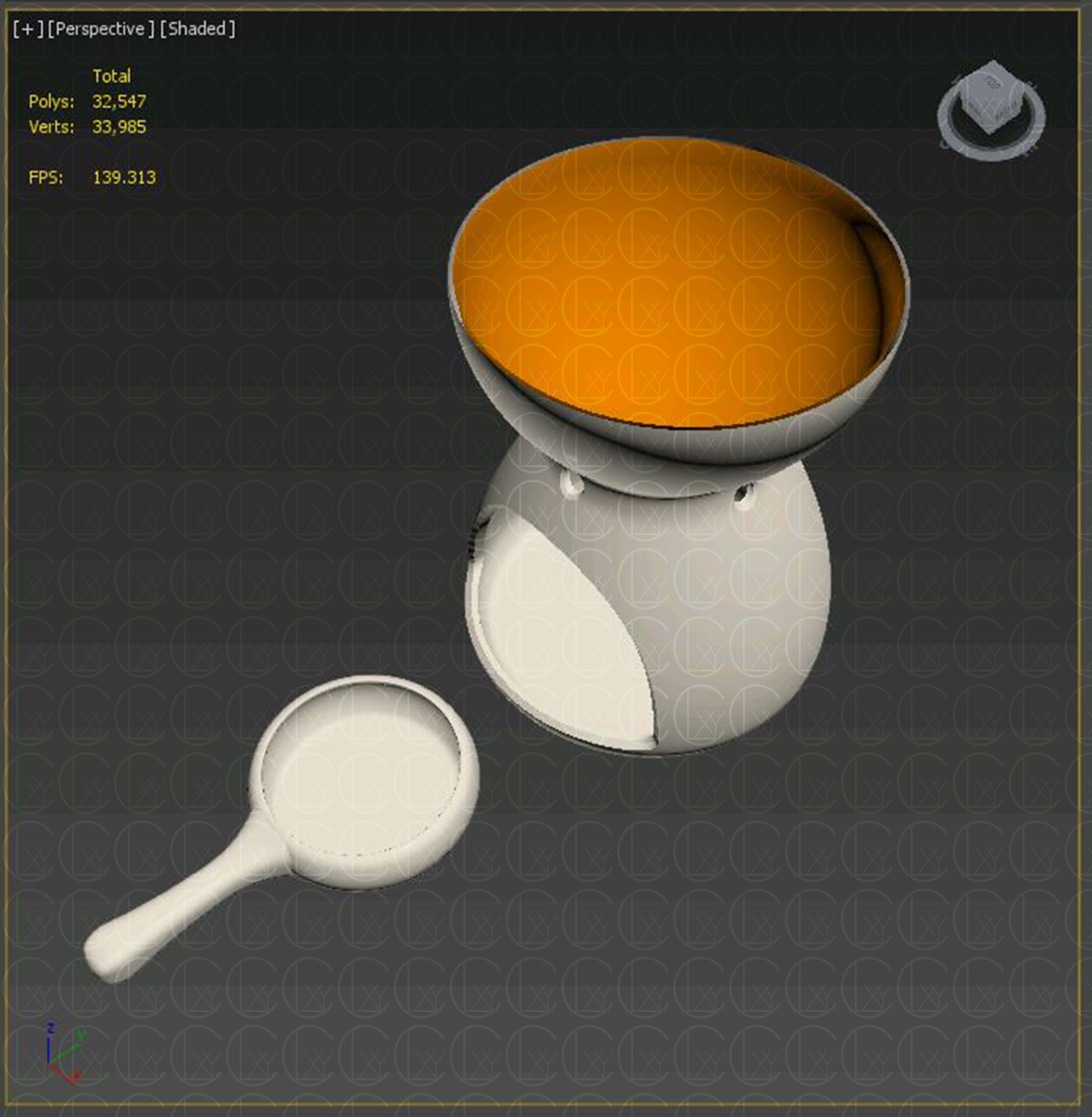 OIL BURNER DIFFUSERS 3D Model Collection_7