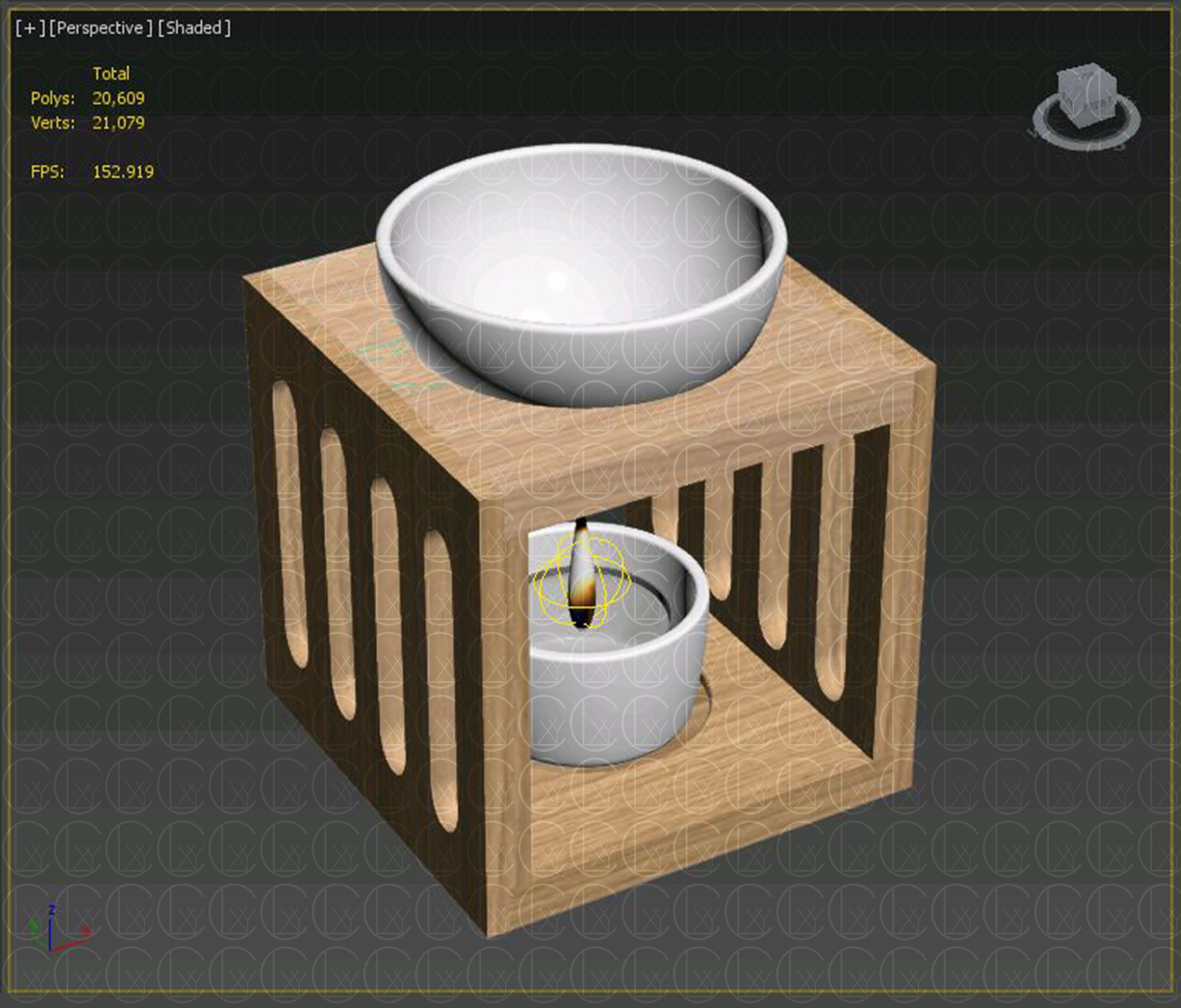 OIL BURNER DIFFUSERS 3D Model Collection_38