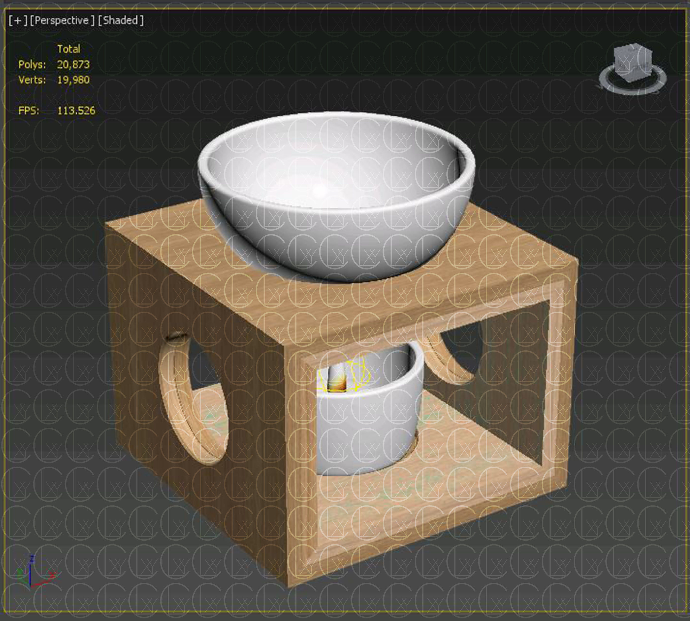 OIL BURNER DIFFUSERS 3D Model Collection_27