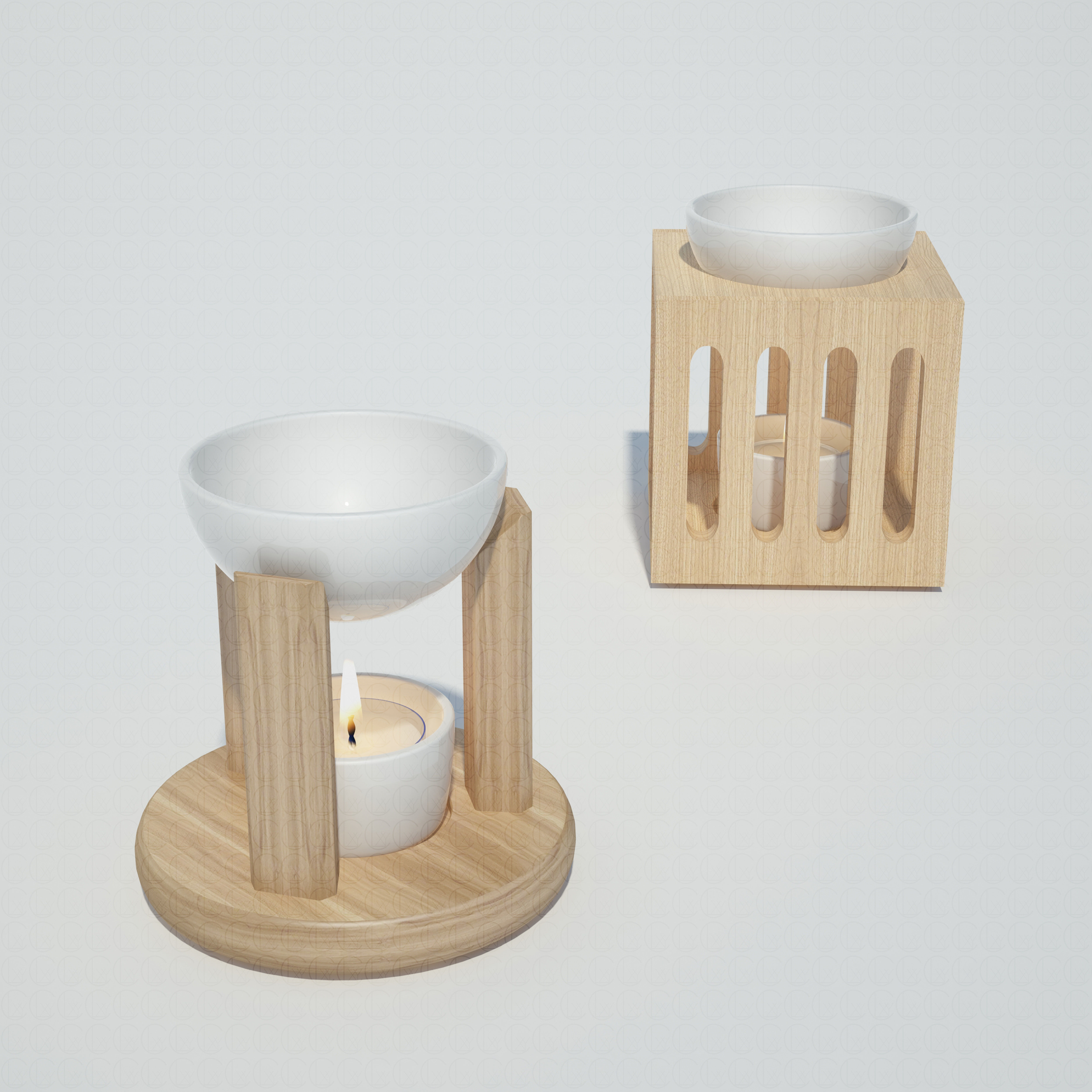 OIL BURNER DIFFUSERS 3D Model Collection_32