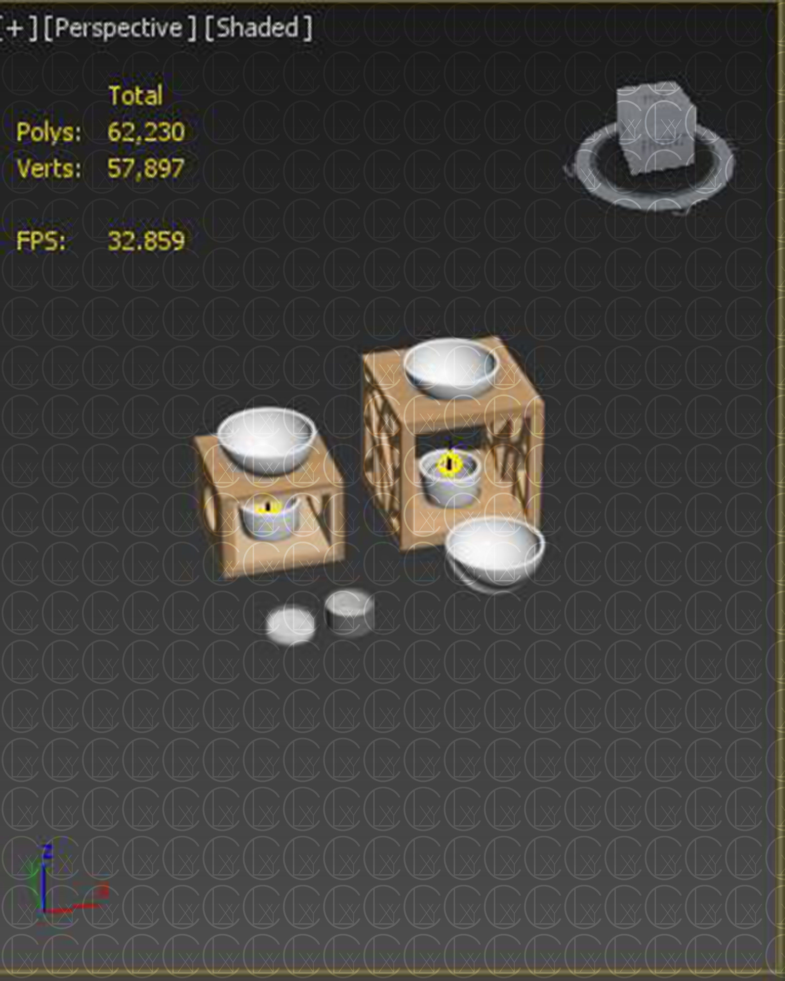 OIL BURNER DIFFUSERS 3D Model Collection_31