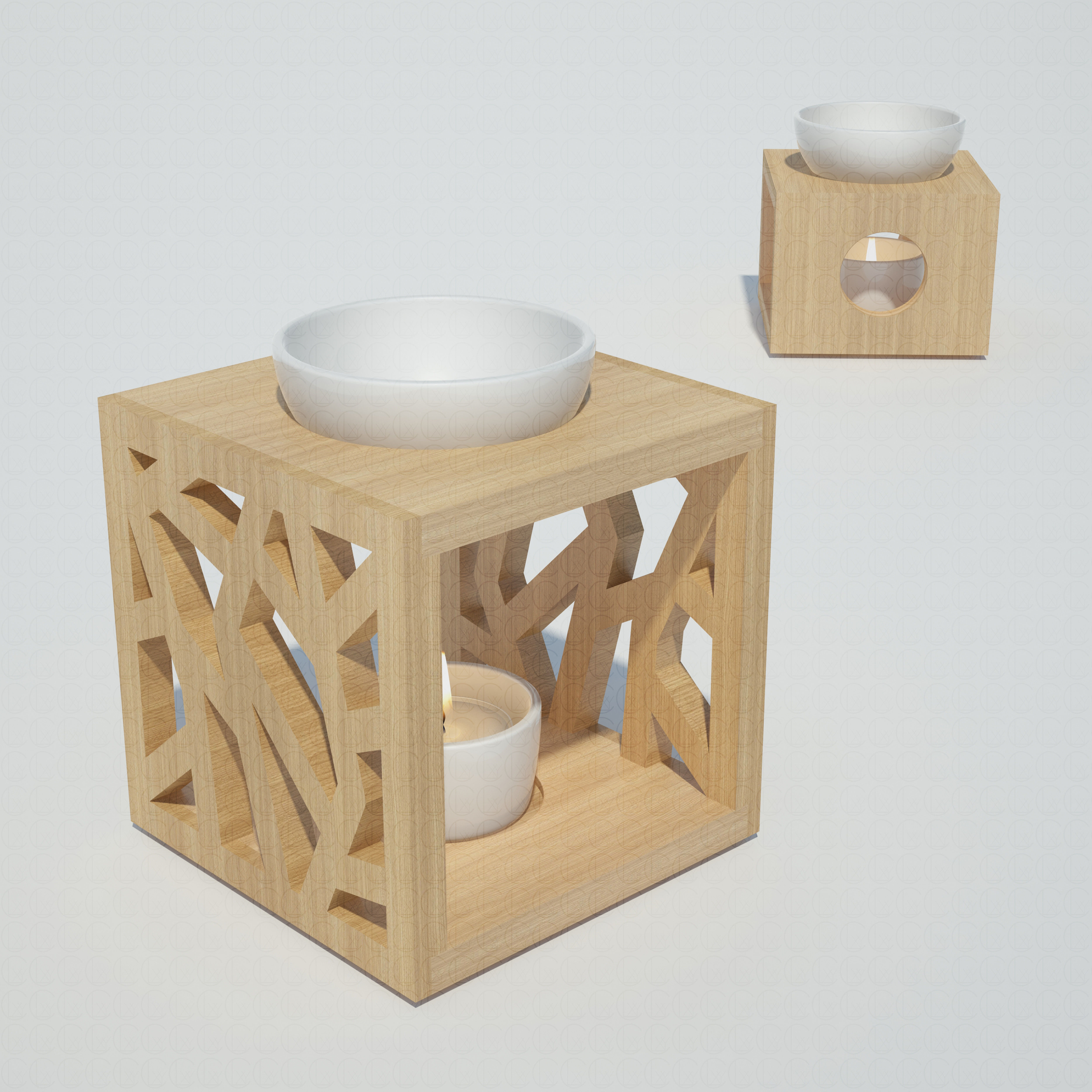 OIL BURNER DIFFUSERS 3D Model Collection_18