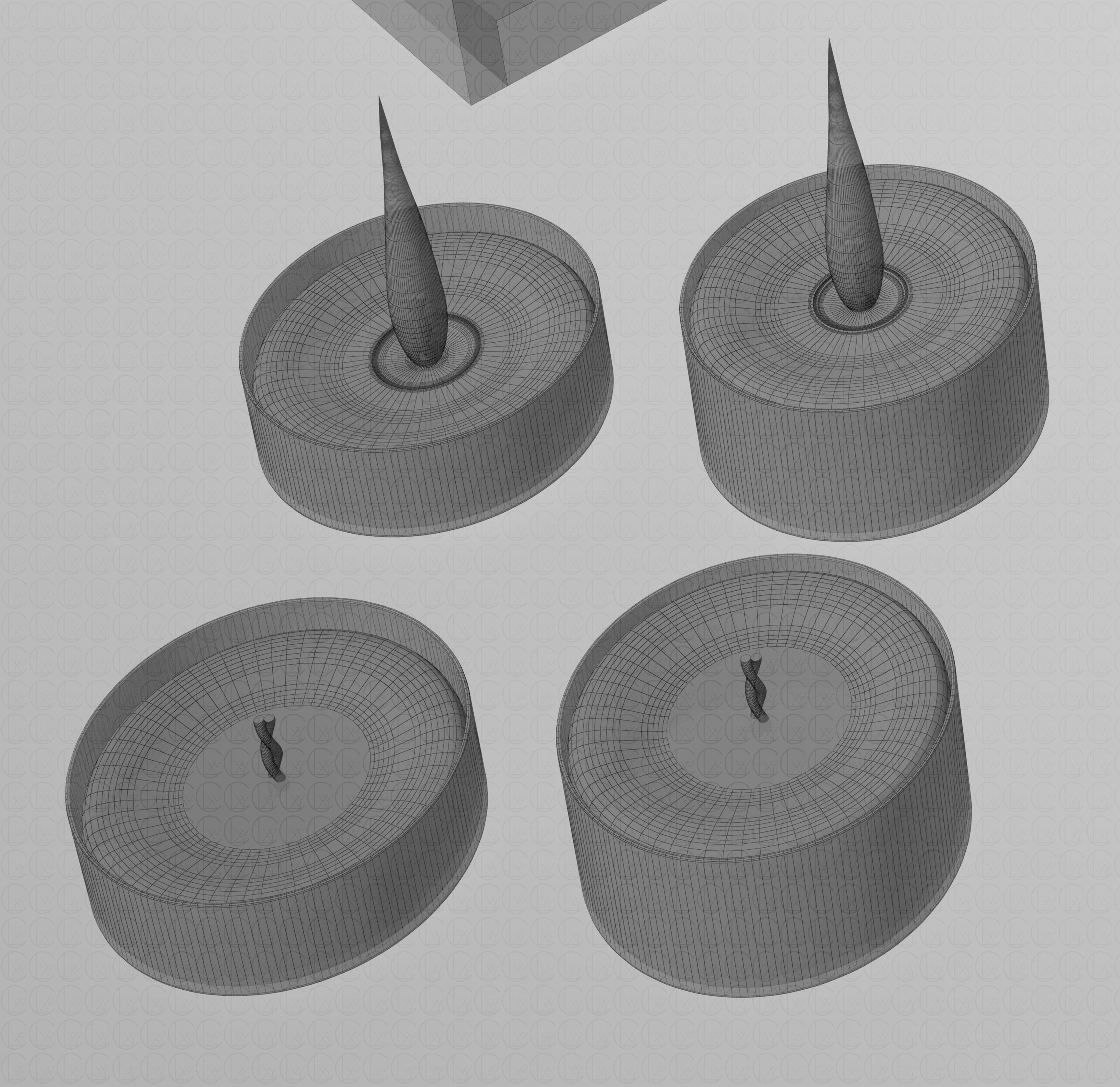 OIL BURNER DIFFUSERS 3D Model Collection_55