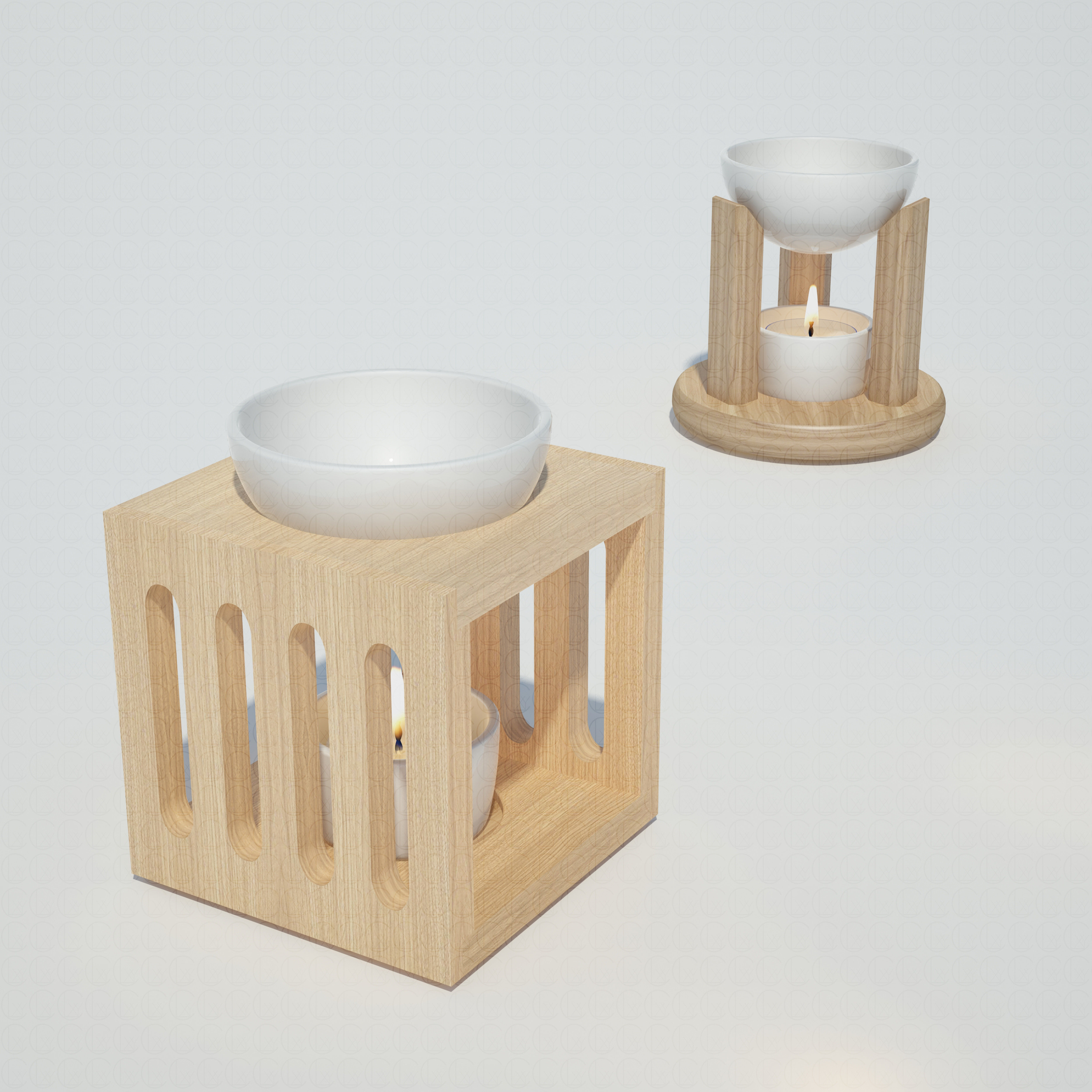 OIL BURNER DIFFUSERS 3D Model Collection_33