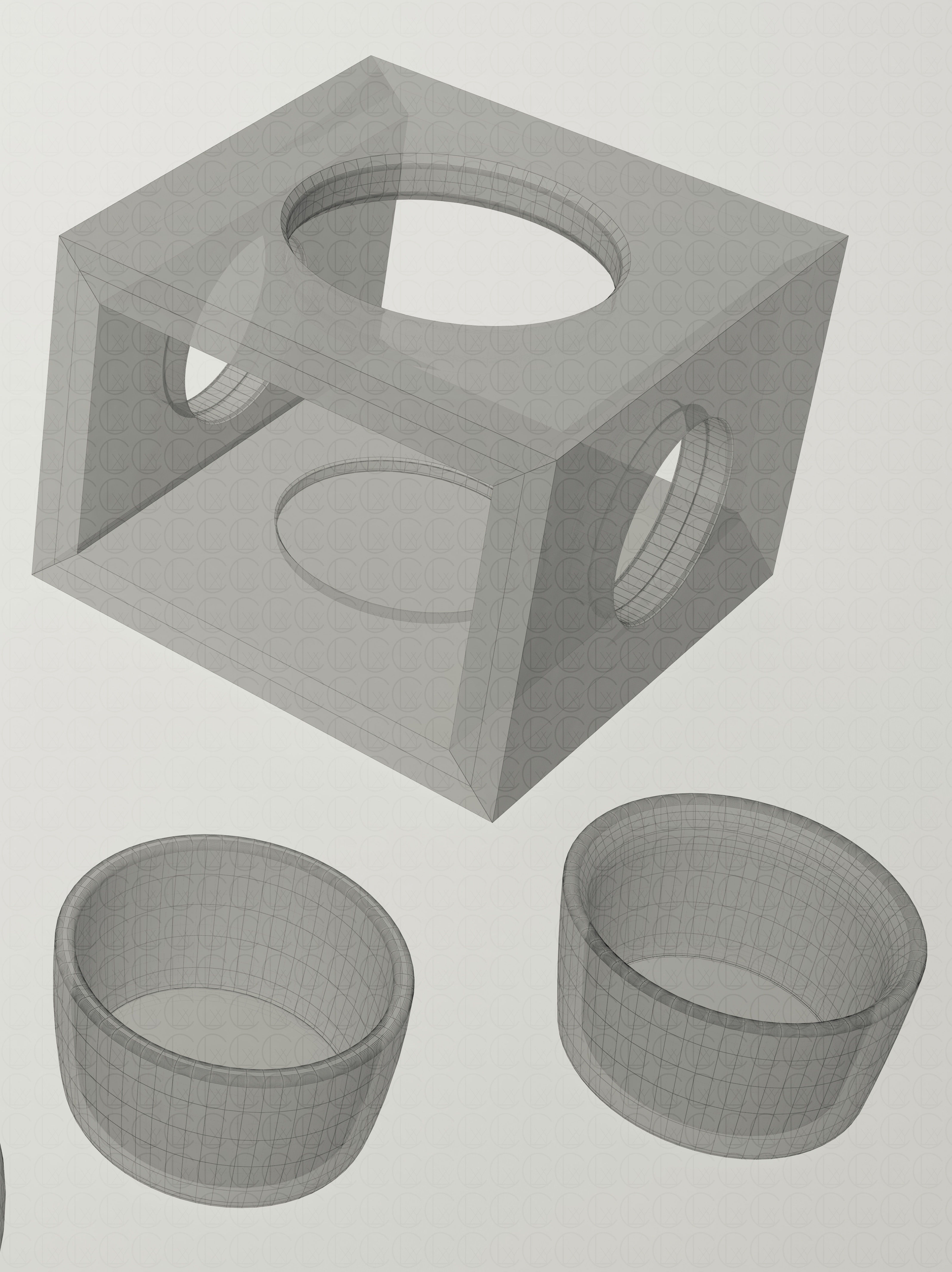 OIL BURNER DIFFUSERS 3D Model Collection_25