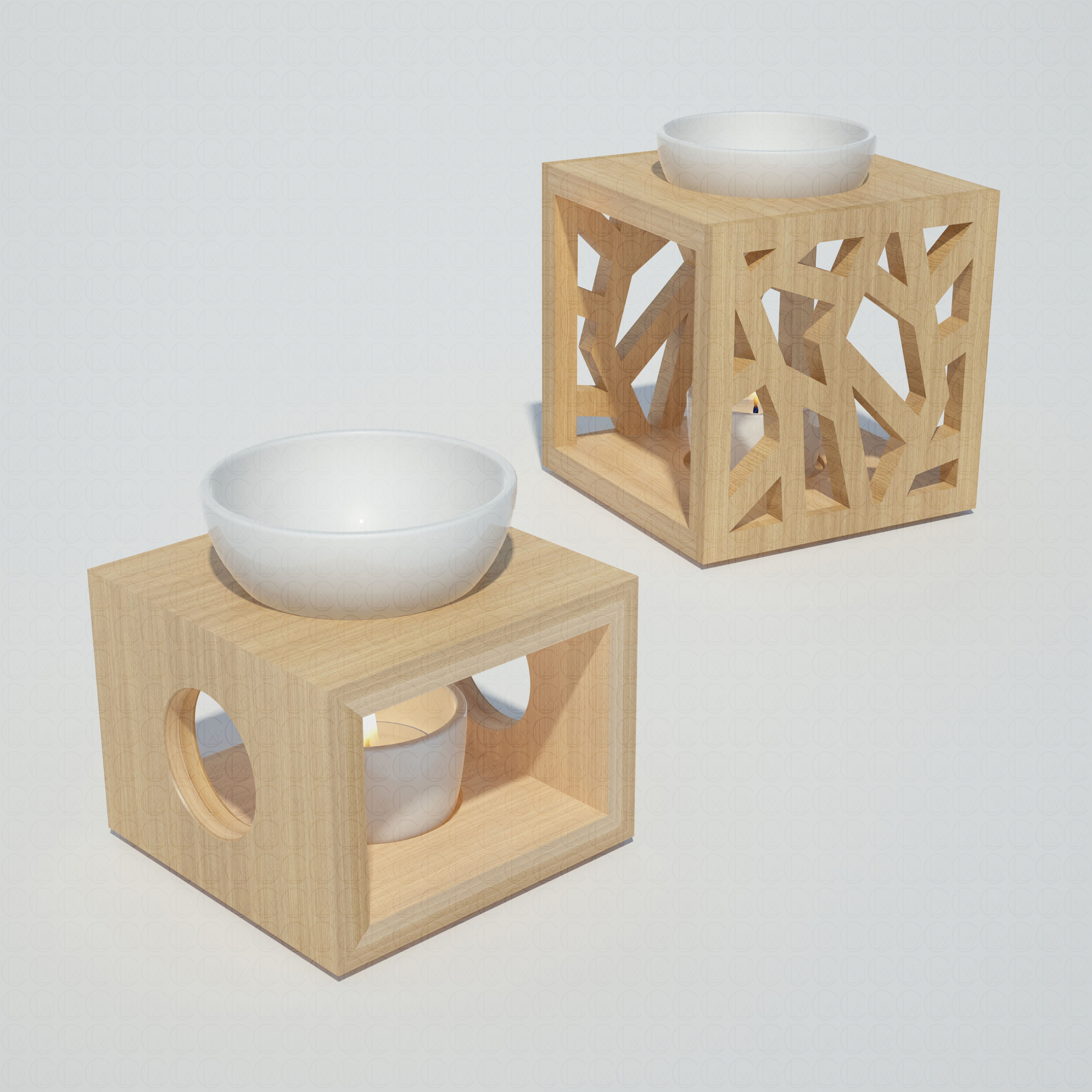 OIL BURNER DIFFUSERS 3D Model Collection_17